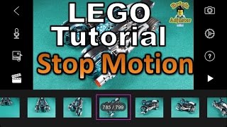 How to make a Lego Stop Motion Video - Lego Tutorial #1