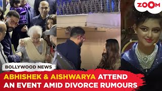 Aishwarya Rai & Abhishek Bachchan DANCE at daughter Aaradhya’s annual function amid divorce rumours