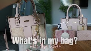 what's in my bag | ft Aldo Myra Satchel