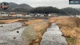 SUB(2022年01月上旬撮影)普通佐用→津山キハ120 340右側面