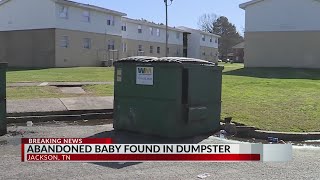 Baby found alive in Jackson, TN dumpster