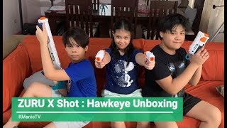 ZURU X Shot Hawkeye and Fury 4 w/ 2 micro gun