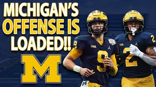 Taking a CLOSE Look at Michigan's 2023 Offensive Depth Chart!!