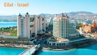 Rotes Meer und die fabelhafte Stadt Eilat. Schönes Israel