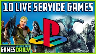 PlayStation Plans TEN Live Service Games After Buying Bungie - Kinda Funny Games Daily 02.02.22