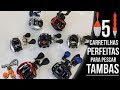 5 CARRETILHAS PERFEITAS PARA PESCAR TAMBAS EM PESQUEIRO! - Aperta O Play