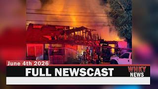 MORGANTON BUSINESS FIRE, REACTION FROM COURTROOM AFTER MURDER PLEAS | WHKY Full News, Thurs. 6/4/26