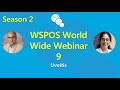 WSPOS World Wide Webinar -9 (Season 2) on Uveitis