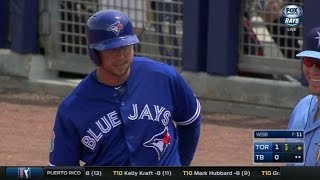 TOR@TB: Smoak drives in Pillar with a single