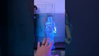 Building Tony Starks hologram desk! #engineering #workshop #tonystark #shorts