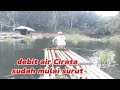 KEMARAU DATANG CIRATA MULAI SURUT, ini pun hujan pertama lagi