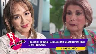 Tina Paner, dalawang taon nang hindi kinakausap ang inang si Daisy Romualdez | #EYESPOTTED