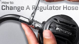 QUICKLY Change A Regulator Hose | Scuba Diving Maintenance For Beginners