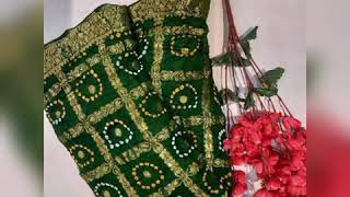 Rajasthani Bandhani special saree| All time favourite| Festival special | राजस्थानी साडी| बधनी साडी