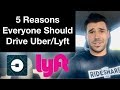 5 Reasons EVERYONE Should Drive UBER/LYFT in 2022!