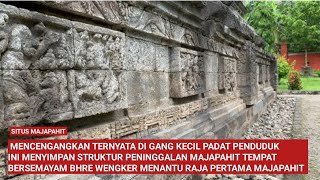 Tak Disangka Di Daerah Padat Penduduk ini Terdapat Situs Majapahit Tempat Bersemayam Bhre Wengker