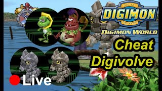 (Live) Digimon World PSX - Unusual Digivolve (Cheat)