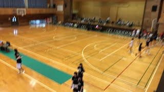 SSP杯バスケットボール女子2回戦　佐賀商ー三養基（龍谷高Gコート）