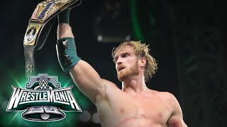 Logan Paul retains the United States Title in incredible fashion: WrestleMania X
