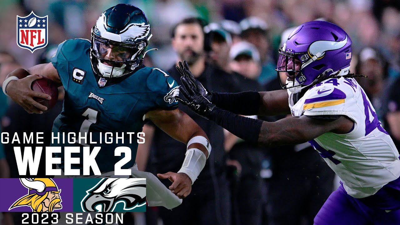 Thursday Night Football Highlights: Eagles-Vikings Score, Top Plays