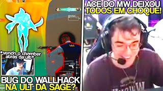 BUG DE WALLHACK NA ULT DA SAGE ! ACE INSANO DO MWZERA! - VALORANT CLIPS