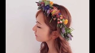 生活易Wedding TV - MUA教你整鮮花環！