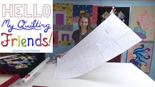 Tracing a New Goddess Quilt and New Quilt Club! - Quilting Podcast #91