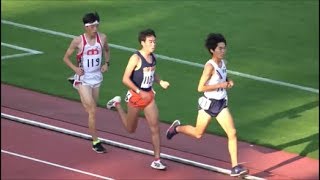 群馬県高校陸上強化大会2018 男子5000m(2・3年)TR4組