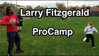 Larry Fitzgerald Citi Super ProCamp | Sam Gordon