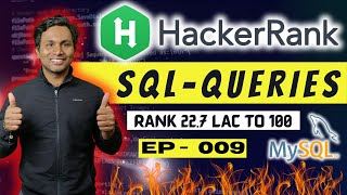 09 Master SQL for Data Engineering & Testing | HackerRank 🔥Solutions Explained | SQL Cheatcode #sql
