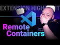 Write Code in Containers with VS Code and Remote Containers