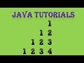Number Pattern in Java