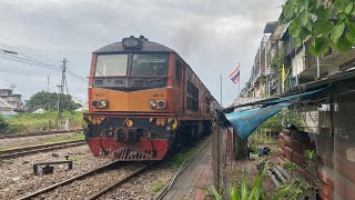 ขบวนรถสินค้าห่อวัตถุด่วน 986 ในวันที่มีต้นทางสถานีรถไฟยะลา (25/12/66)