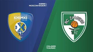 Khimki Moscow Region - Zalgiris Kaunas Highlights | Turkish Airlines EuroLeague, RS Round 15