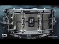 Sonor 14x5.75 Kompressor Series Black Nickel Plated Brass Snare Drum (KS-140575-SDB)