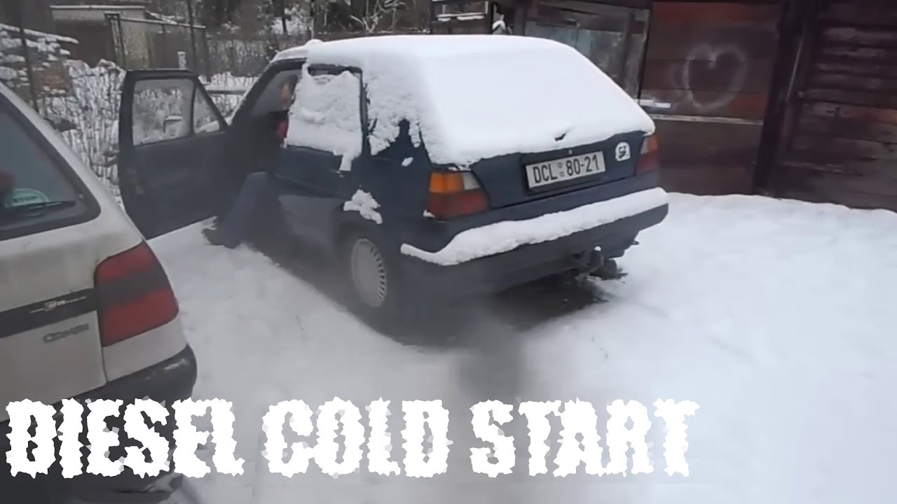 Winter Diesel Engine Cold Start Episode 32 Youtube
