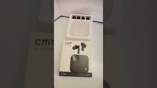 [Unboxing開箱］CMF Nothing ear buds (有黑白橙三色性價比高、簡約英國品牌耳機。音色好有重低音，有apps 可以調教。喜歡重低音又要超值耳機人仕值得試吓，超值重低音耳機😊