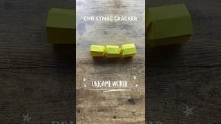 PAPER CHRISTMAS CRACKER ORIGAMI STEP BY STEP INSTRUCTIONS | CHRISTMAS CRAFT DECORATION 2024 NEW YEAR