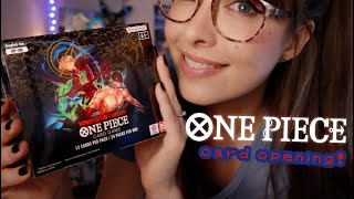 ASMR 🏴‍☠️ A One Piece Card Opening to Relax You! • WINGS OF THE CAPTAIN • Whispe