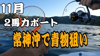 【2馬力ボート釣り】福井県常神沖・ジギングで青物を狙う‼︎