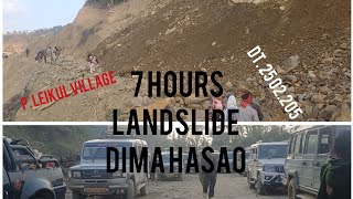 landslide near P. leikul village 🤔🤔 Dima Hasao