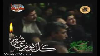 زمزمه حاج حسن خلج دوباره مرغ  روحم خواب کربلا کرد.