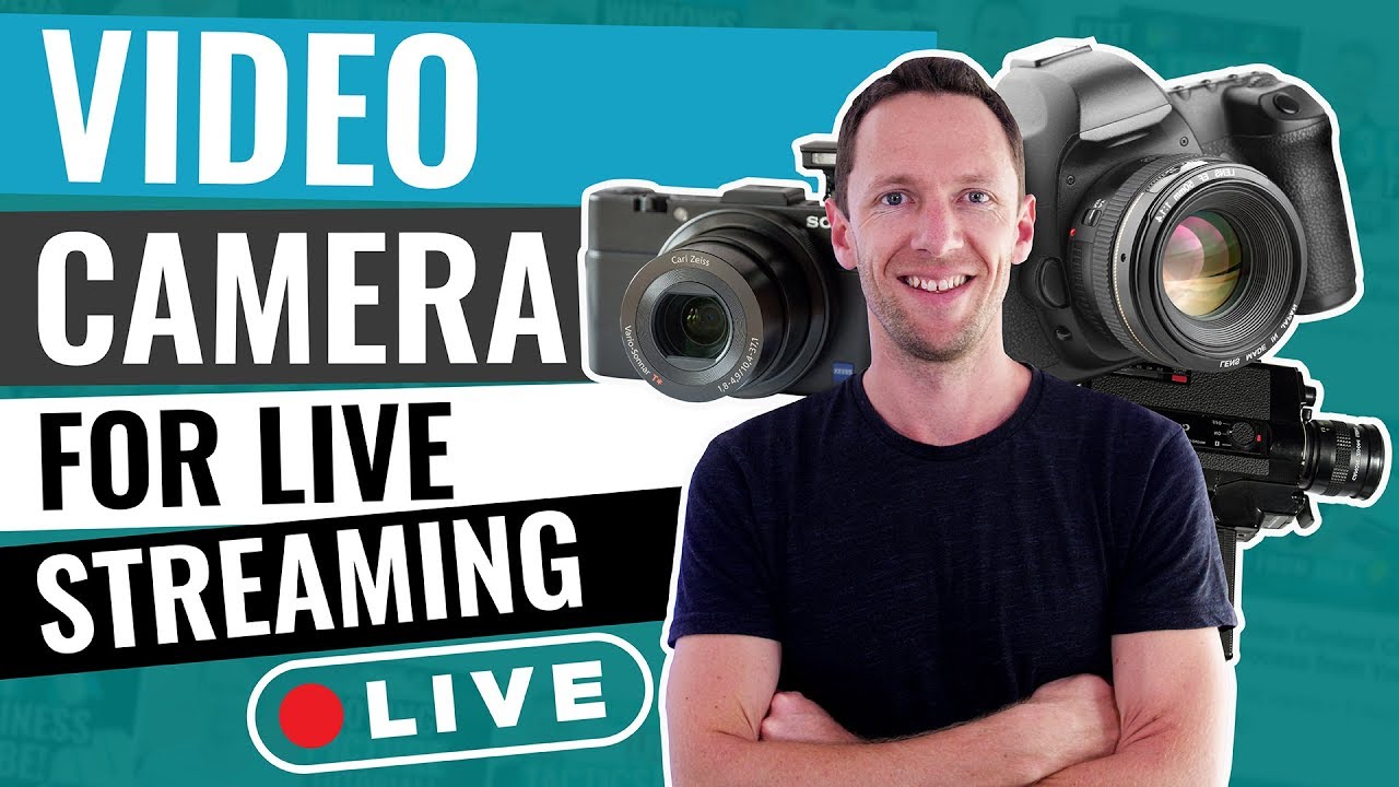 How To Use A Video Camera For Live Streaming (or DSLR As A Webcam ...