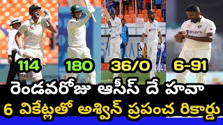 India vs Australia 4th Test day 2 Highlights| Telugu cricket news