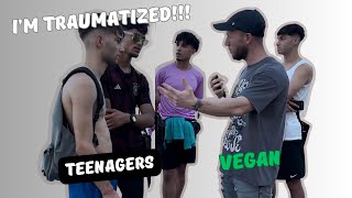 Vegan Interviews SHOCKED Teen Tourists in Malta!