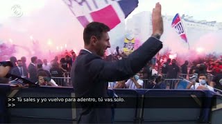 Official Presentation Of Lionel Messi With Fans By Paris Saint-Germain🔵🔴*WHOLE VIDEO*