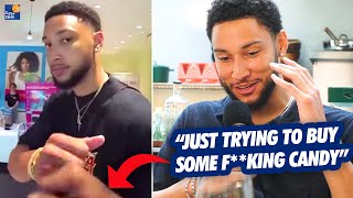 Ben Simmons Reacts To The Candy Store Troll Video