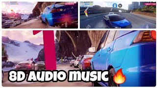 asphalt 9 🏎  car racing + 8D audio music  | #8D | #music #hd audio