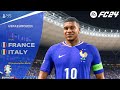 FC 24 - France Vs Italy - UEFA EURO 2024 Final Match | PS5™ [4K60]