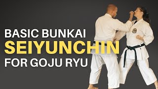 Basic Seiyunchin Bunkai for Goju Ryu